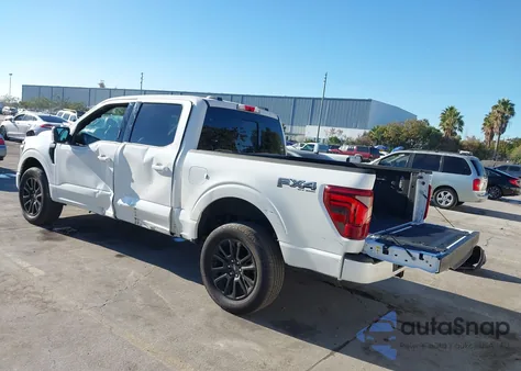 2024 Ford F-150 Platinum from USA, damaged, VIN 1FTFW7L85RFA87455